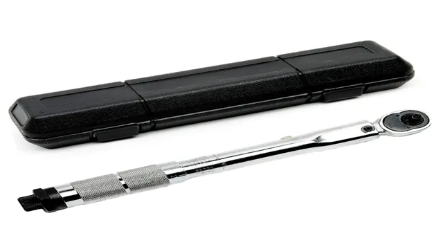 a high torque wrench with two closed ends