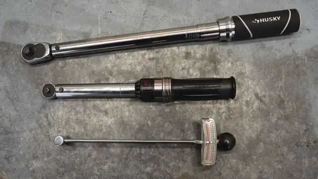 a high torque wrench with two closed ends