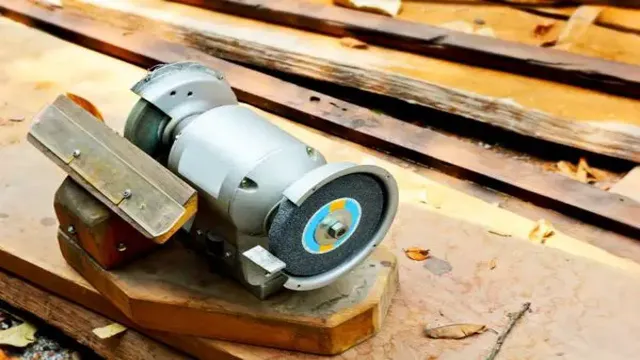 can a bench grinder be used for wood