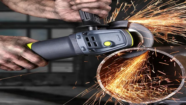 can an angle grinder cut metal