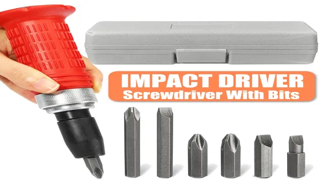 can an impact driver be used as a screwdriver