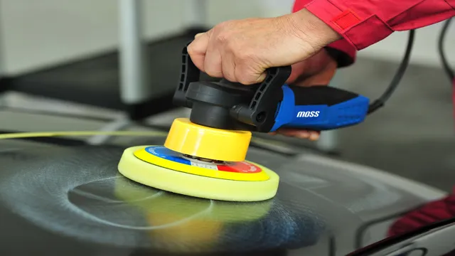 can an orbital sander be used as a buffer