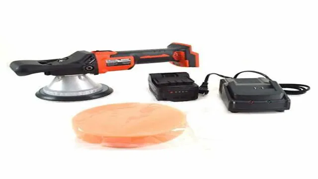 can an orbital sander be used as a buffer