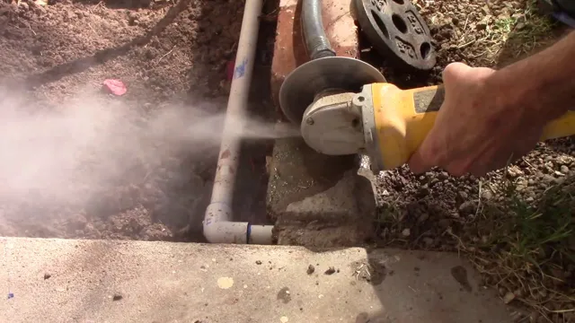 can i cut concrete with an angle grinder