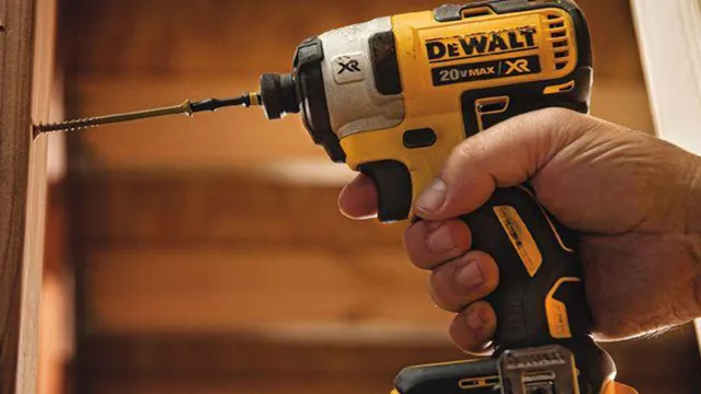 can i drill with impact driver