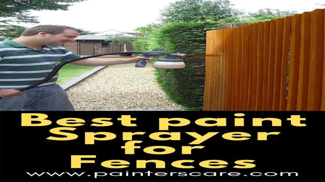 can i use a paint sprayer to stain my fence