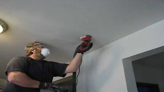 can i use a random orbital sander for drywall