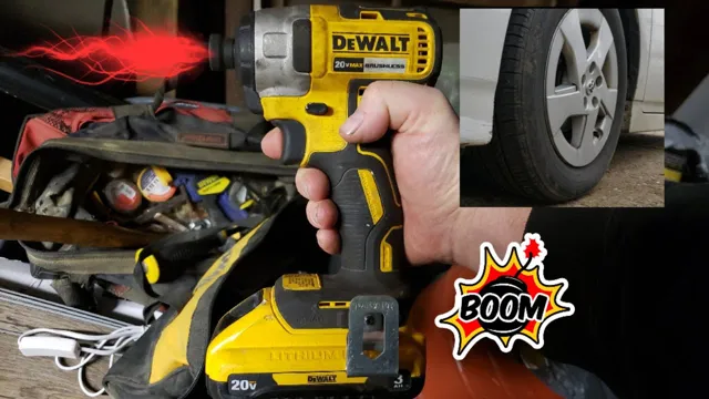 can i use dewalt impact driver remove lug nuts