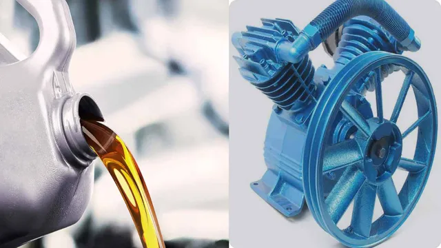 can i use engine oil in air compressor