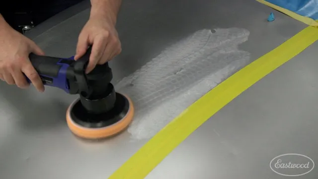 can i use orbital sander for polishing