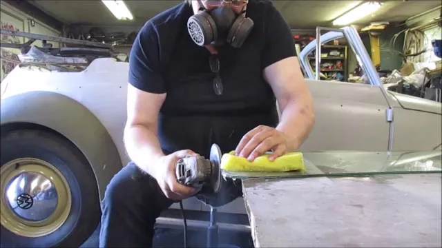 can you cut glass with an angle grinder