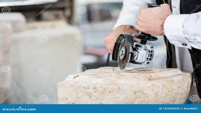 can you cut marble with an angle grinder