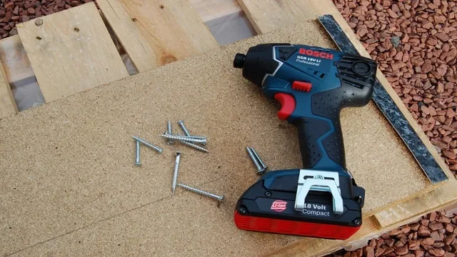 can you drill holes with a impact driver