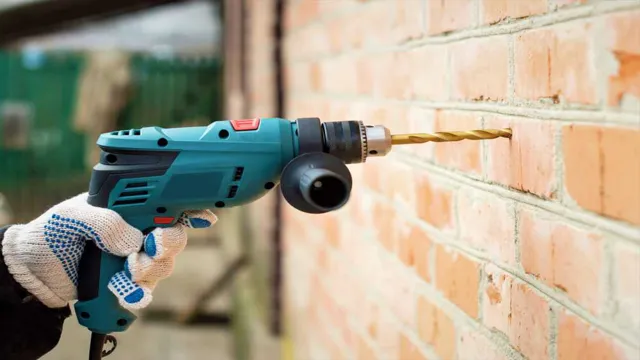 can you drill into brick with a cordless drill