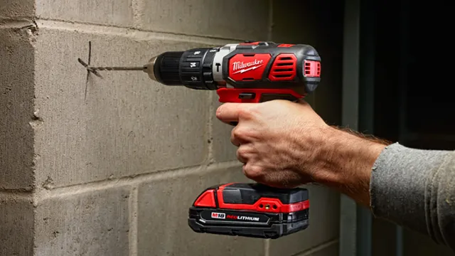 can you drill into brick with a cordless drill