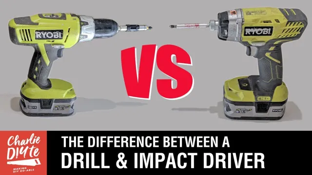 can you drill with impact driver