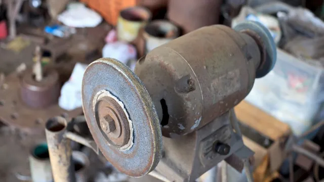 can you put a buffing wheel on a bench grinder