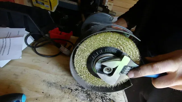can you put a wire wheel on a bench grinder