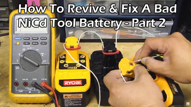 can you rejenuvate cordless drill battery