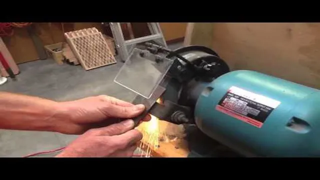 can you sharpen chisels on a bench grinder