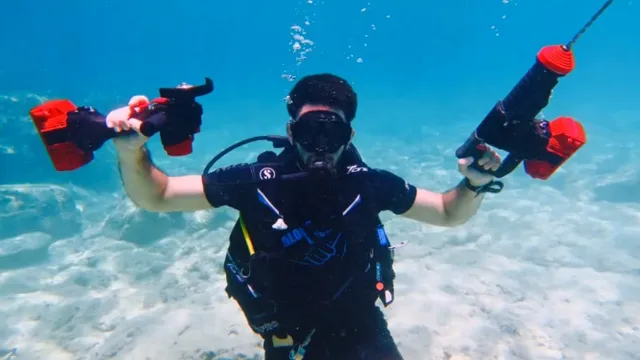 can you use a cordless drill underwater