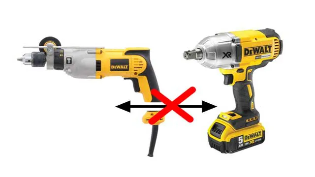 can you use a hammer drill as an impact wrench