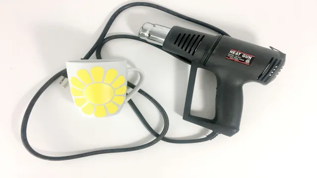 can you use a heat gun for sublimation