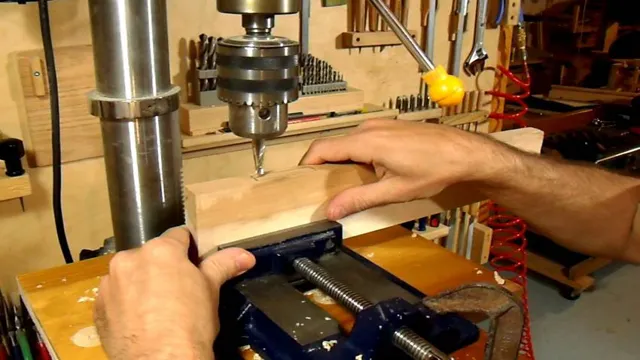 can you use a mortise bit in a drill press