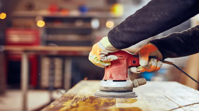 can you use a random orbital sander for body work