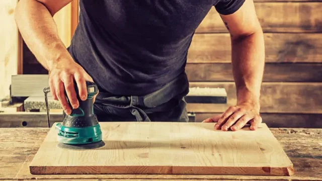 can you use a random orbital sander for body work