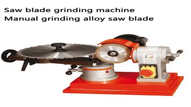 can you use a saw blade on an angle grinder