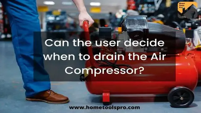 can you use an air compressor to unclog a drain