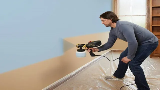 can you use an airless paint sprayer indoors