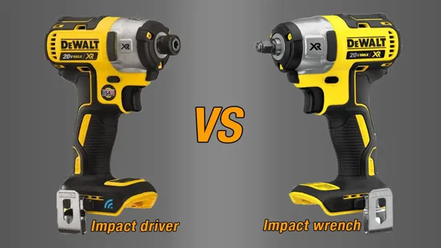 can you use an impact driver as a wrench