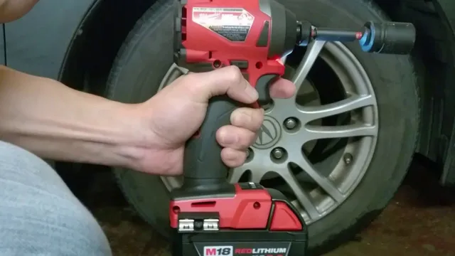 can you use an impact driver to change tires