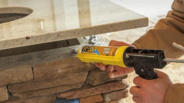 can you use liquid nails without a caulking gun