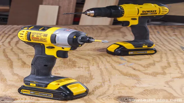 do i need an impact driver or a drill