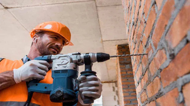 do you need a hammer drill to drill into brick