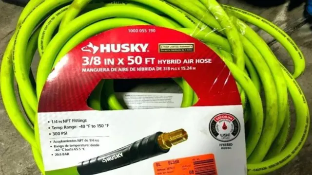 does air compressor hose size matter