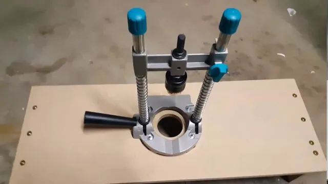 how convert handheld drill to drill press