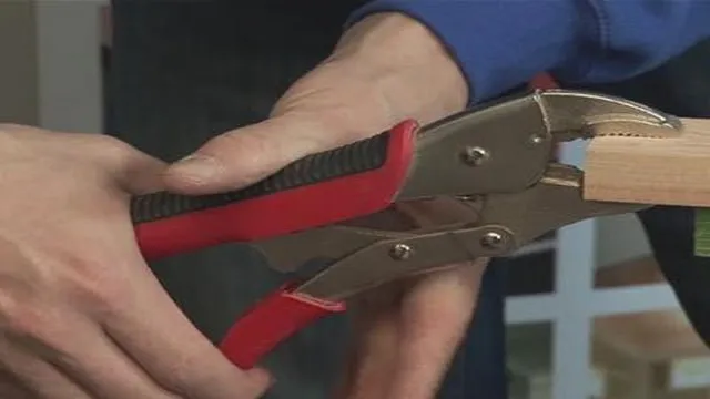 how do drill press locking pliers work