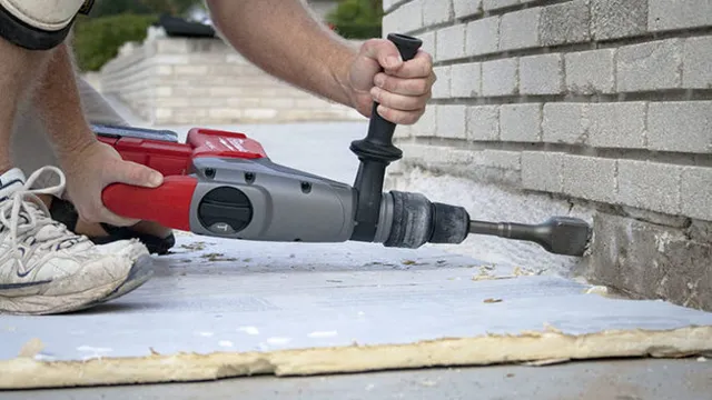 how does an sds hammer drill work