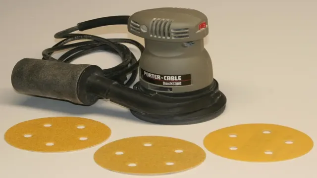 how does orbital sander work