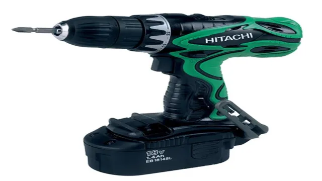 how long for a cordless hitachi drill to charge