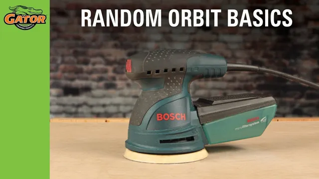 how random orbital sander works