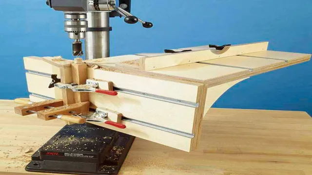 how tall should table for drill press be