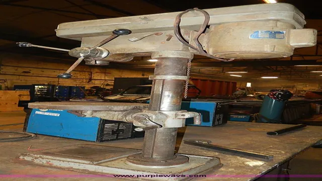 how the manhattan heavy duty drill press work