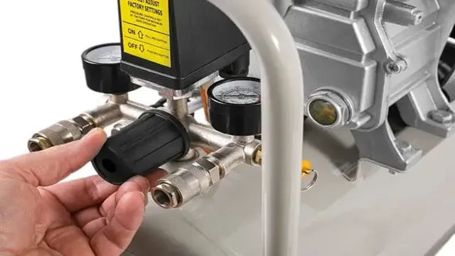 how to adjust psi on air compressor