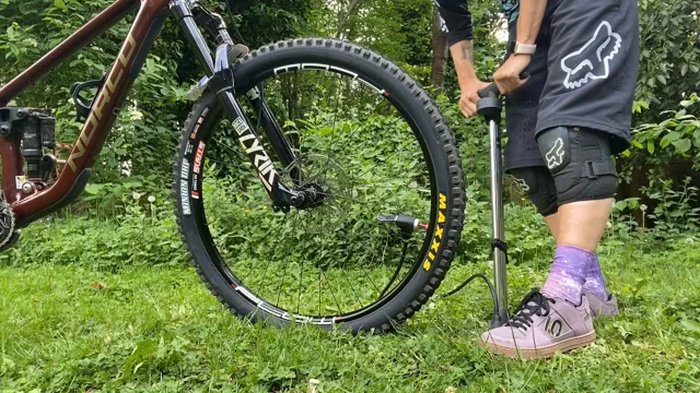 how to air up a tire with an air compressor