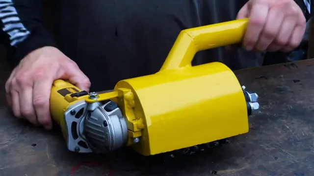 how to attach wire wheel to angle grinder